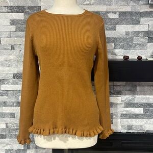 Grace Karma Women’s  XL ?  ( For Teens This Size Is Good)Gold Pullover Sweater